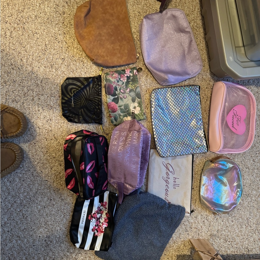 Colorful Cosmetic Bag Collection - Picture 2 of 7